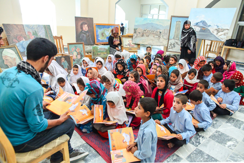 Classroom Kabul Afghanistan 7