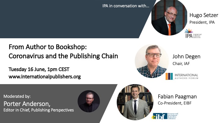 Cover image featuring photos of Porter Anderson, Hugo Setzer, John Degen and Fabian Paagman