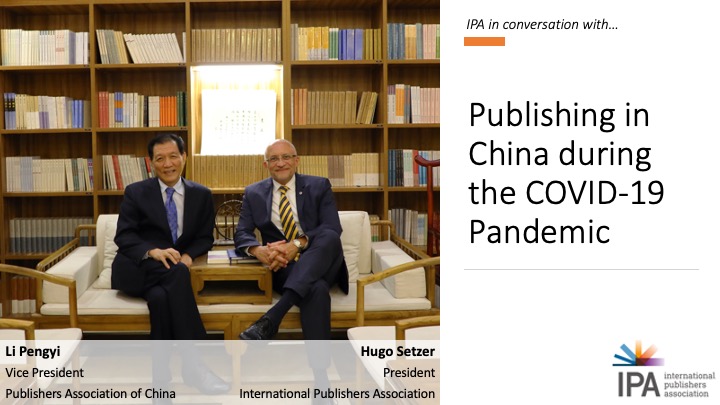 Promotional graphic featuring a photo of Li Pengyi sat next to Hugo Setzer