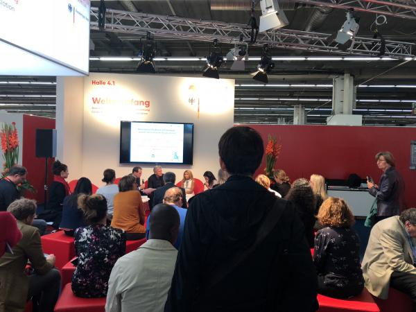 ensaf haidar speaking in frankfurt