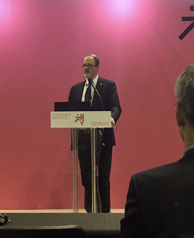 IPA joined high-level delegations advising on copyright and education policy at the Seoul International Book Fair. 