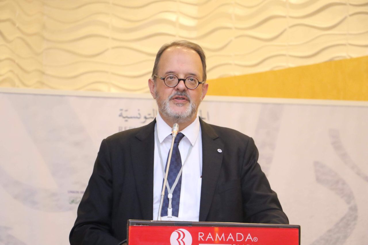 IPA Secretary General, José Borghino at at Fourth Arab Publishers Conference 2018